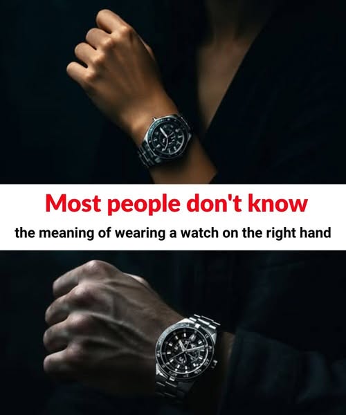 What It Really Means When You Wear a Watch on Your Right Hand