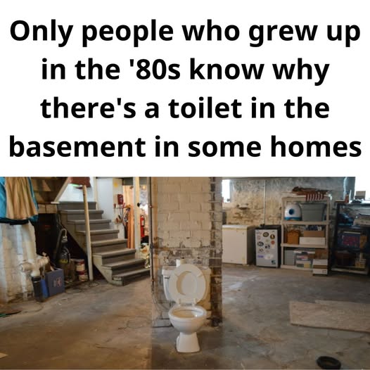 Why some older homes unexpectedly feature a basement toilet