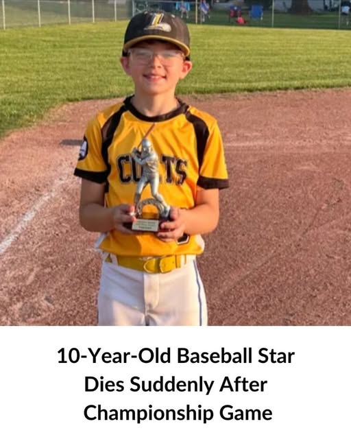 10-Year-Old Baseball Star Dies Suddenly After Championship Game