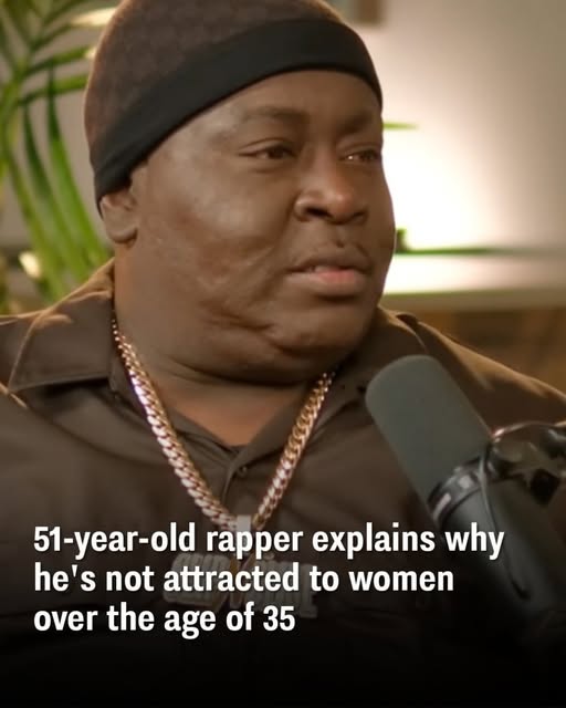 51-year-old rapper explains why he’s not attracted to women over the age of 35