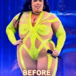 “Singer Lizzo, 36, Shows Off Slimmer Figure in Off-Shoulder Dress Following Significant Weight Loss: ‘I’m Loving This New Look’”
