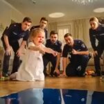 A girl called the emergency service and said she heard strange noises under her bed