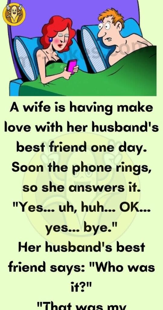 A wife is having m@ke l0\/e with her husband best frnd