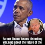 Barack Obama issues disturbing war.ning about the future of the US under Trump
