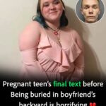 Chilling text from pregnant teen found dead in boyfriend’s backyard