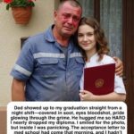 Dad Showed Up To My Graduation Straight From A Night Shift—Covered In Soot, Eyes Bloodshot, Pride Glowing Through The Grime