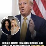 Donald Trump accuses Beyonce and Oprah of accepting illegal political payments