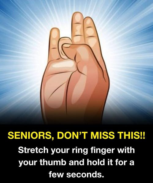 Here’s Why Gently Stretching Your Ring Finger with Your Thumb Every Day Can Make a Big Difference