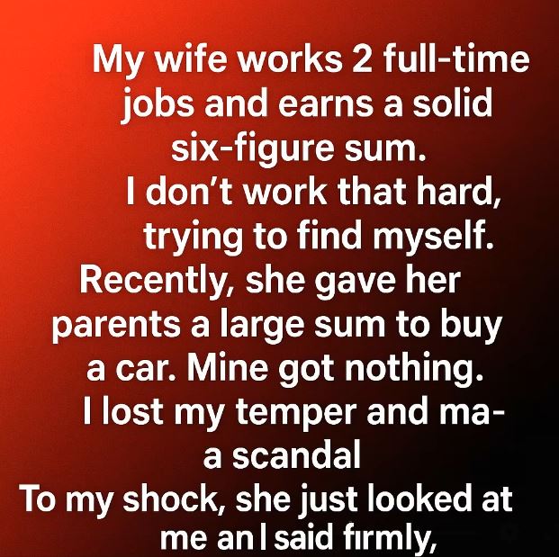 I Questioned My Wife’s Gift to Her Parents — Her Response Taught Me a Powerful Lesson