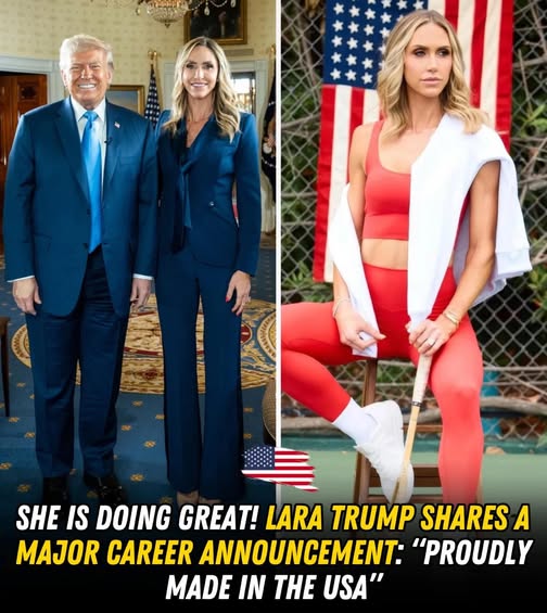 Lara Trump reveals a major career update: “Proudly made in the USA.”