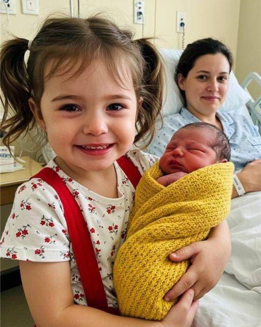 My Daughter Was Thrilled To Hold Her Newborn Sister—Until She Whispered One Word To Me