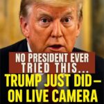 No President Ever Tried This. Trump Just Did — On Live Camera