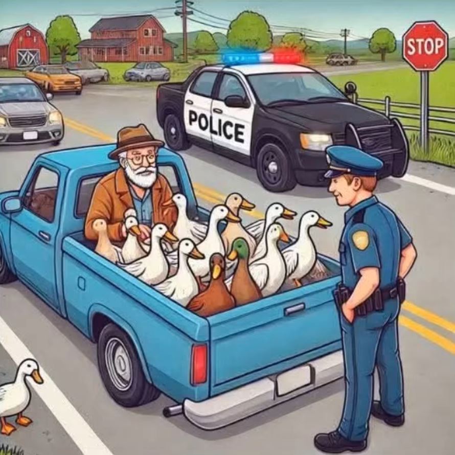 Officer Orders Man to Take Ducks to the Zoo — Next Day They’re Headed to the Beach in Sunglasses