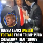 Russia leaks footage from Trump-Putin meeting that shows true power dynamic