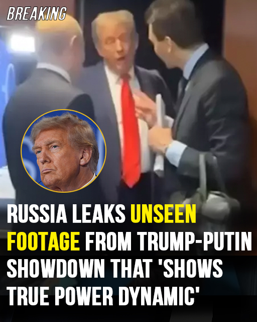 Russia leaks footage from Trump-Putin meeting that shows true power dynamic