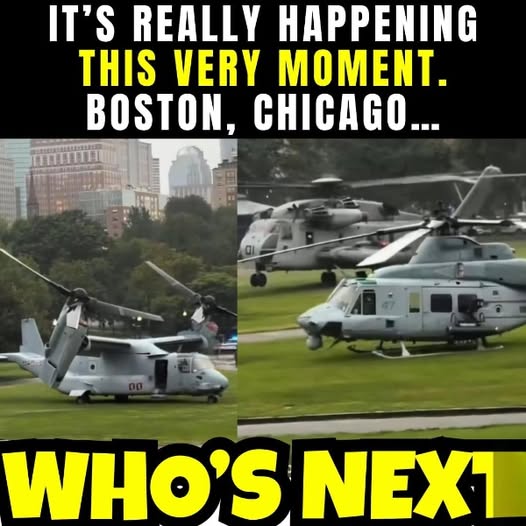 Sikorsky CH-53 Stallion Lands in Boston for First Time in Years