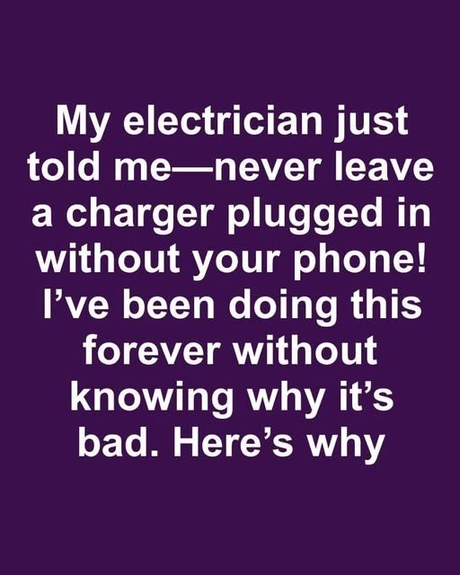 Stop Leaving Your Charger Plugged In!