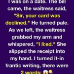 THE BILL WAS A WARNING!