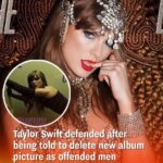 Taylor Swift defended after being told to delete new album picture as offended men complain it’s ‘disgusting’