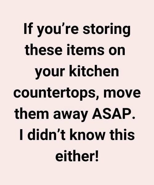 The 10 Things You Should Never Store on Your Kitchen Countertops, And Why Most People Still Do It