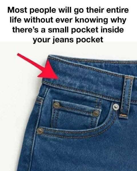 The Story Behind the Tiny Pocket on Your Jeans — And Why It’s Still There