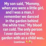 The Words My Young Son Spoke That Made Me Believe Love Never Truly Leaves