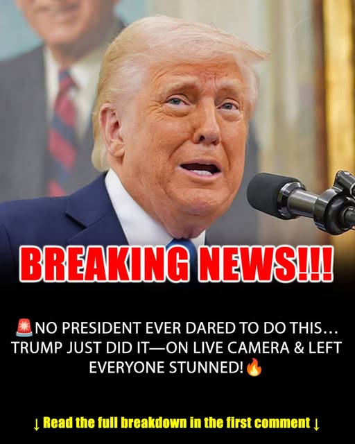 Trump Takes an Unprecedented Step During Live Broadcast