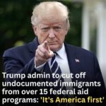 Trump administration to exclude undocumented immigrants from more than 15 federal aid programs: ‘America comes first’