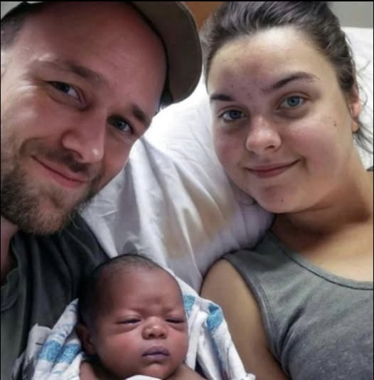 White mom going viral after birth of Black baby, but husband is whiteWhite mom going viral after birth of Black baby, but husband is white