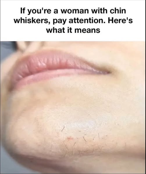 Why Chin Hair Grows: What Science Says