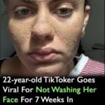 22-year-old goes viral for never washing her face