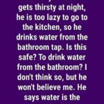 Can You Safely Drink Bathroom Tap Water?