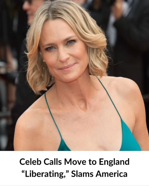 Celebrity Describes Relocating to England as “Liberating” and Criticizes the U.S.