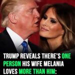Donald Trump admits Melania loves someone more than him