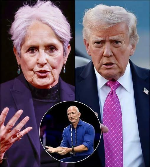 Joan Baez’s Stand Against Jeff Bezos and Trump: A Story of Courage and Integrity
