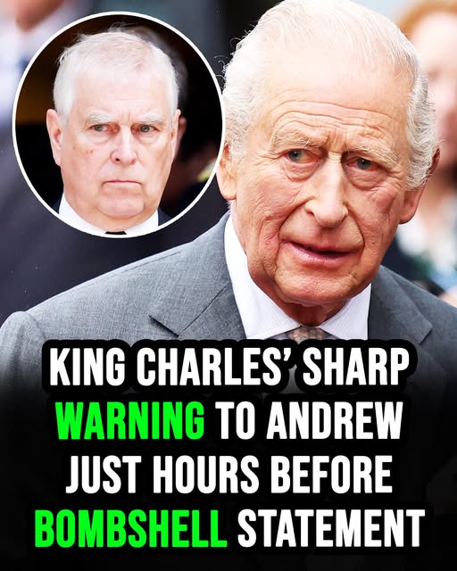 King Charles’ warning to Prince Andrew hours before bombshell statement, revealed