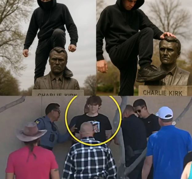 Man Arrested After Disturbance at TPUSA Memorial Site