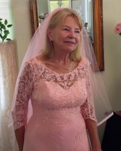My DIL Laughed at the Pink Wedding Dress I Sewed for Myself – She Never Expected My Son to Step In