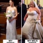 My Future MIL Showed Up to My Wedding in a Dress Identical to Mine – But My Groom’s Reaction Made the Whole Church Go Silent