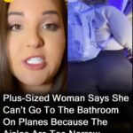 Plus-sized influencer goes viral for airplane bathroom battle