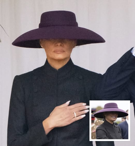 The Hidden Message in Melania’s Hat During Her UK Visit