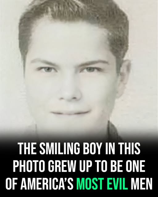 The smiling young man in this photo grew up to be one of America’s most evil men