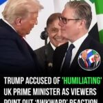 Trump accused of humiliating UK Prime Minister as viewers point out his shameful reaction