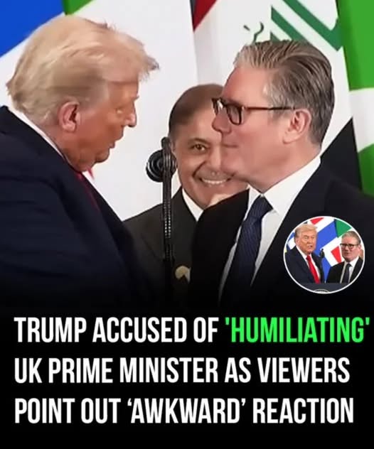 Trump accused of humiliating UK Prime Minister as viewers point out his shameful reaction
