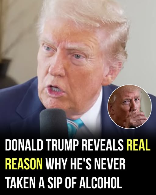 Trump’s sad confession: Why he’s never taken a sip of alcohol