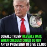 Trump reveals when cheques could go out after promise to give $2,000 to almost everyone in America