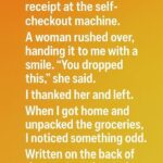 A Simple Note on My Grocery Receipt Restored My Faith in People