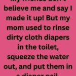 Back When Parenting Required Muscles… and a Strong Stomach