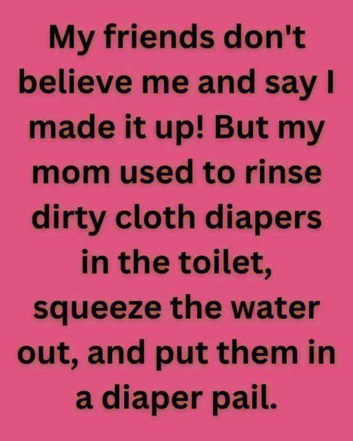 Back When Parenting Required Muscles… and a Strong Stomach