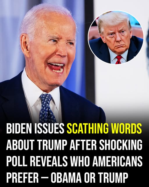 Biden issues biting comment after new poll reveals who Americans prefer — Obama or Trump
